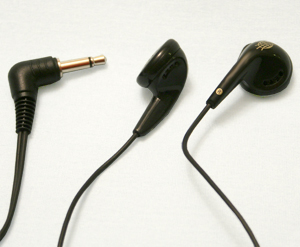 dubbele mono oortelefoon | ‘dual mono earbud’