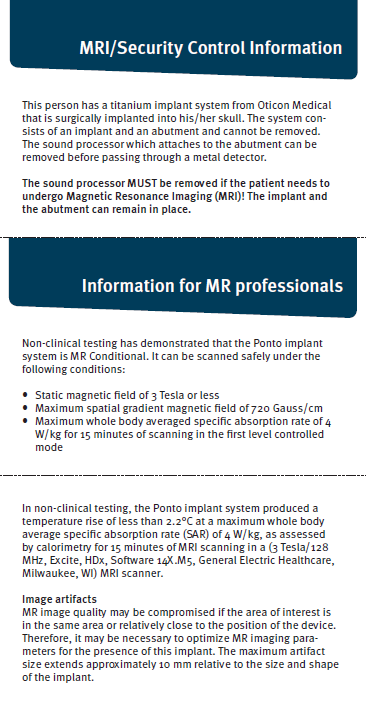 Ponto | MRI security