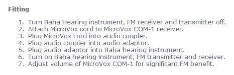 Phonak | FM-configurator | fitting